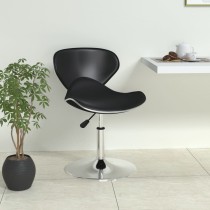 Bar Stool White Faux Leather