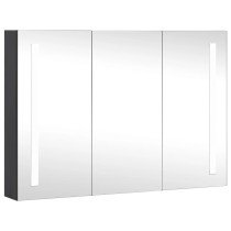 LED-Spiegelschrank fürs Bad 89x14x62 cm