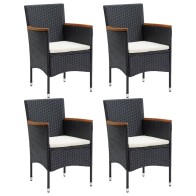 Garden Dining Chairs 4 pcs...