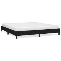 Bed Frame Dark Grey 180x200 cm 6FT Super King Fabric