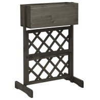Garden Trellis Planter Grey...