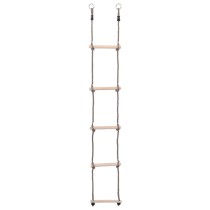 5-Step Ladder 210 cm Solid Pinewood