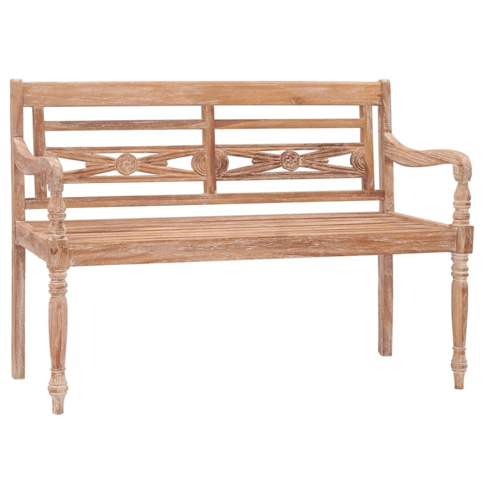 Batavia Bench 150 cm Solid Wood Teak