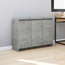 Sideboard Schwarz 102x33x75 cm Holzwerkstoff