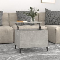 Coffee Table Grey Sonoma 60x44.5x45 cm Engineered Wood