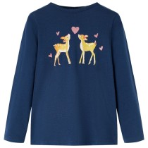 Kids' T-shirt with Long Sleeves Coral 128