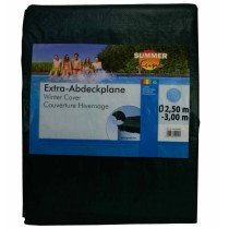 Summer Fun Winter Pool Cover Round 300 cm PVC Green