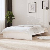 Bed Frame Solid Wood 180x200 cm Super King Size