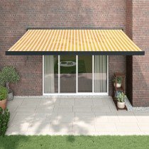 Retractable Awning Yellow...