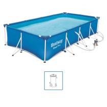 Bestway Steel Pro Swimming Pool Set Rectangle 400x211x81 cm 56424