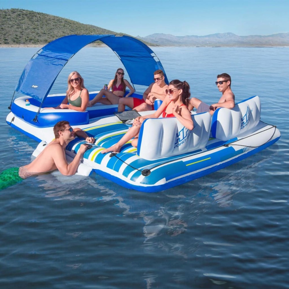 Bestway Tropical Breeze Floating Island 389x274 cm 43105