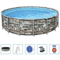 Bestway Power Steel Swimming Pool Set 488x122 cm