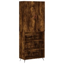 Highboard Sonoma Oak 69.5x34x180 cm Engineered Wood