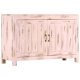 Sideboard Light Blue 110x35x70 cm Solid Mango Wood