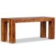 Bench Solid Sheesham Wood 110x35x45 cm