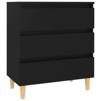 Sideboard Black 60x35x69 cm Engineered Wood