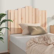 Bed Headboard 186x4x110 cm Solid Wood Pine