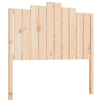 Bed Headboard 186x4x110 cm Solid Wood Pine