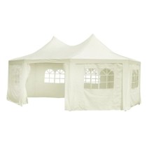 Octagonal Party Tent Cream...