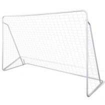 Fußball-Tornetze 2 Stück 240 x 90 x 150 cm Stahl