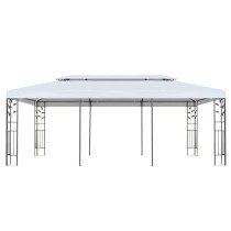 Gazebo 3x6 m White