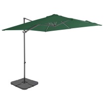 Outdoor Umbrella with Portable Base Taupe