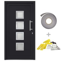 Front Door Anthracite 108x200 cm