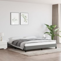 Bed Frame Dark Grey 180x200 cm 6FT Super King Fabric