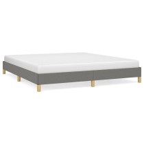Bed Frame Light Grey 90x190 cm 3FT Single Fabric