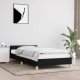 Bed Frame with Headboard Black 180x200cm 6FT Super King Fabric
