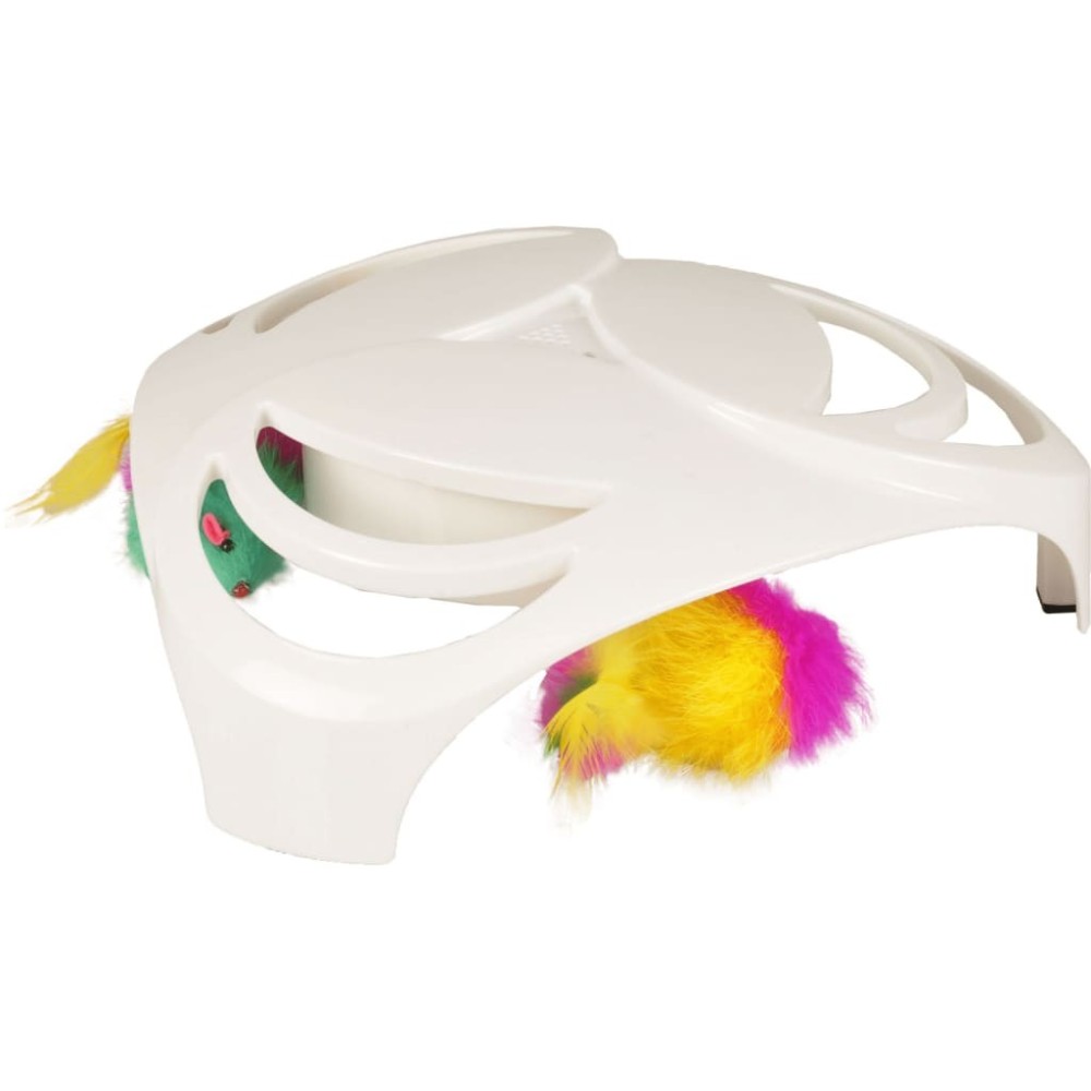 FLAMINGO Cat Roller Helico 25x25x8 cm White