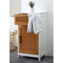 Bathroom Solutions Cabinet with Door and Drawer MDF