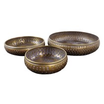 HSM Collection 3 Piece Decorative Bowl Set