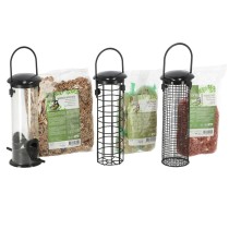 Esschert Design Complete Bird Feeder Set S 3 pcs