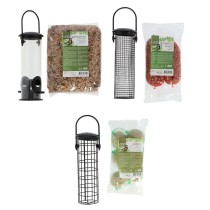 Esschert Design Complete Bird Feeder Set S 3 pcs