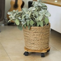 Nature Plant Trolley Square 30x30 cm Brown BPC