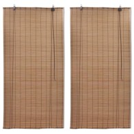 Bamboo Roller Blinds 2 pcs...