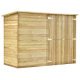 Garden Bike Shed 232x110x170 cm Impregnated Pinewood