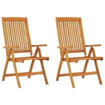 Folding Garden Chairs 6 pcs Solid Wood Eucalyptus