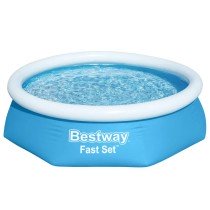 Bestway Fast Set Inflatable Swimming Pool Round 244x66 cm 57265