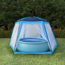 Pool Tent Fabric 500x433x250 cm Blue