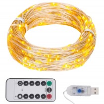 LED String with 300 LEDs Cold White 30 m