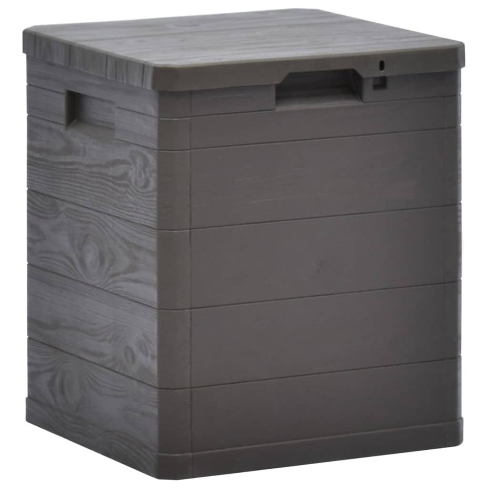 Garden Storage Box 280 L Light Grey