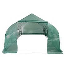 Portable Polytunnel Greenhouse Steel Frame Walk-in 18 m