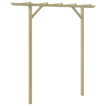 Garden Pergola 200x40x205 cm Wood