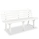 Garden Bench 145.5 cm Plastic Anthracite