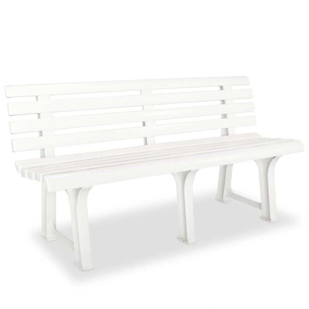 Garden Bench 145.5 cm Plastic Anthracite