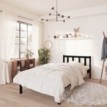 Bed Frame Solid Pinewood 100x200 cm
