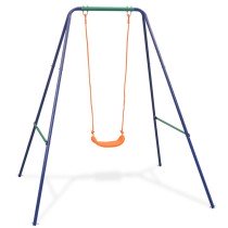 2-in-1 Single Swing and Toddler Swing Orange