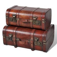 Wooden Treasure Chest 2 pcs...